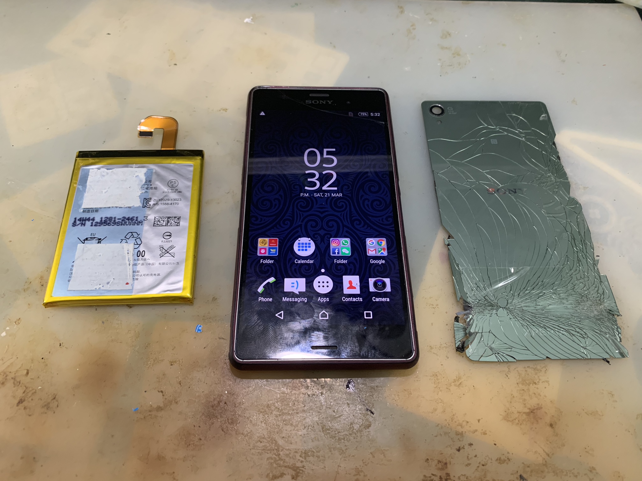 Sony z3 аккумулятор