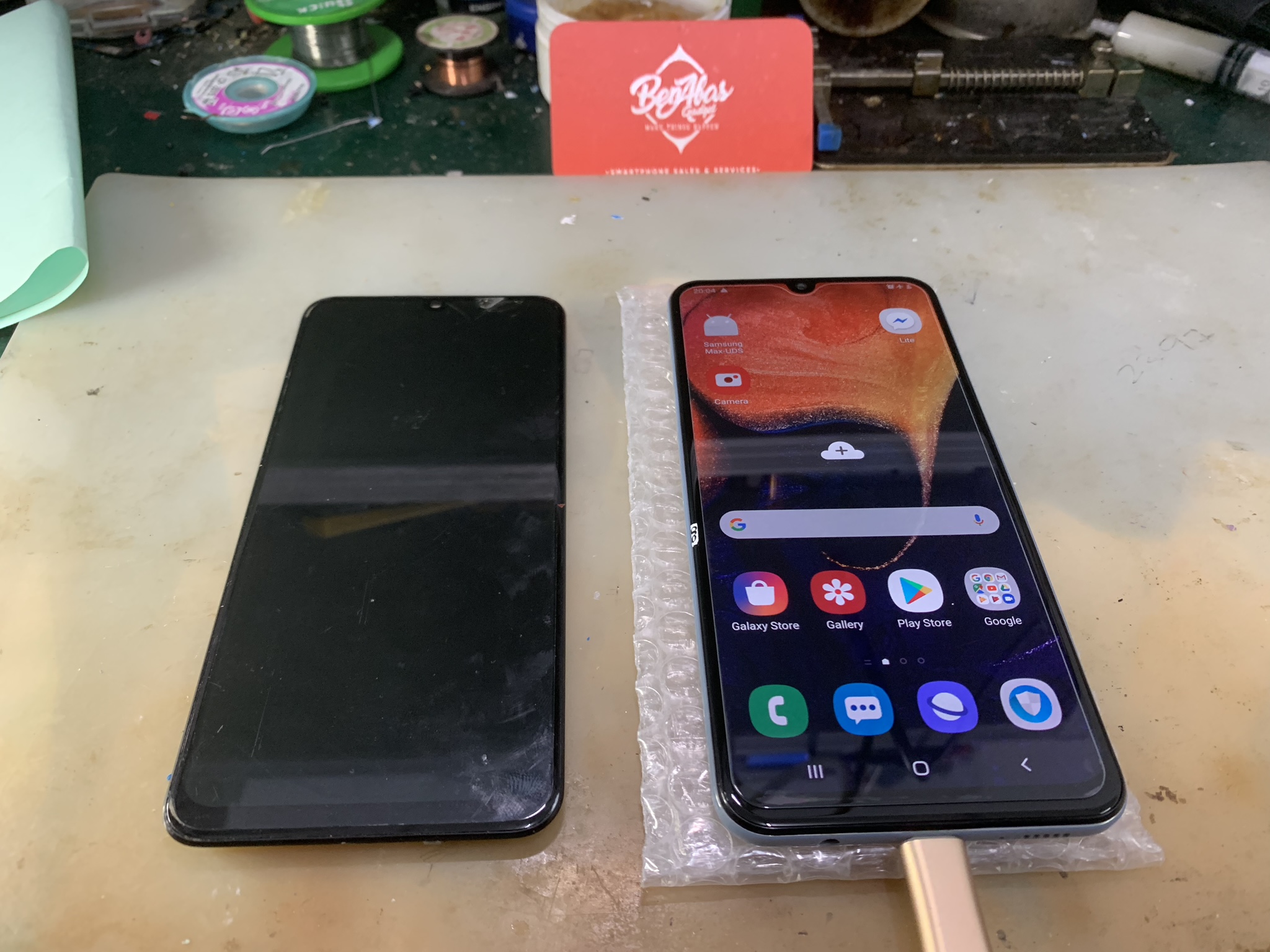 Baiki Lcd Skrin Samsung A 50 Tak Menyala Lepas Jatuh Kedai Baiki Handphone Samsung Putrajaya Cyberjaya Serdang Puchong Dengkil Sepang Salak Tinggi Klia Kajang Bangi Nila 4 Benabas Gadget